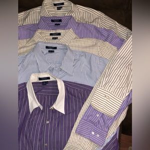 (5) Womens CHAPS Button-Up Shirts